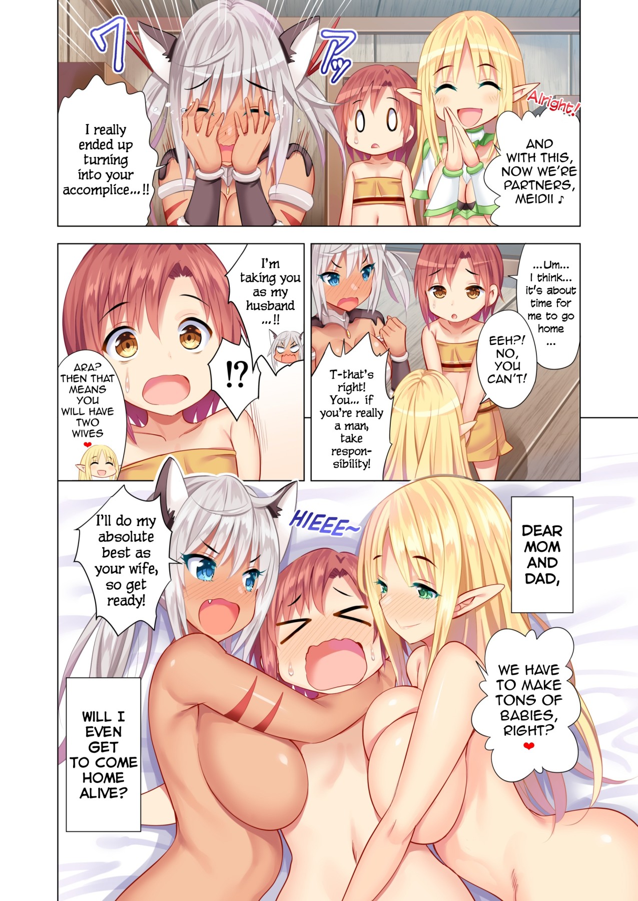 Hentai Manga Comic-I Was Caught by Lewd Amazons-Read-37